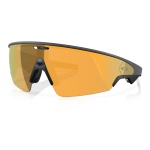 Okulary przeciwsłoneczne Oakley Meta Vanguard 800104 (kolor szkła: Prizm 24k) czarne - 1 para okularów z twardym etui.